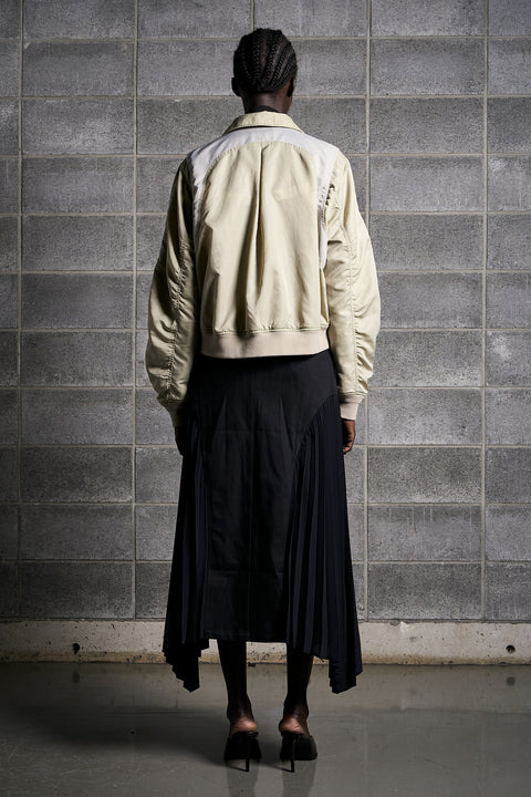 SHORT BOMBER JACKET