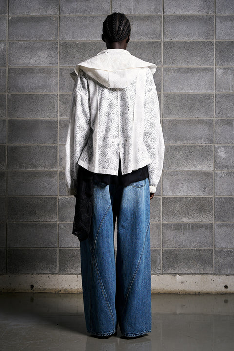 LACE SHORT MOD'S COAT