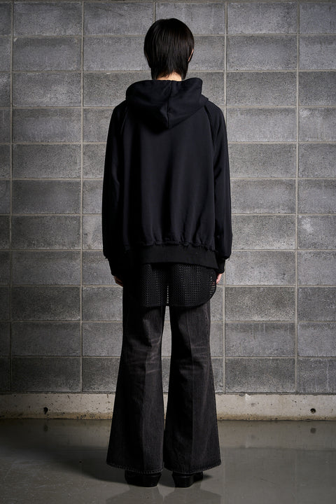 LAYERED ZIP HOODIE