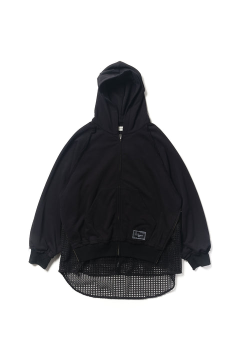 LAYERED ZIP HOODIE