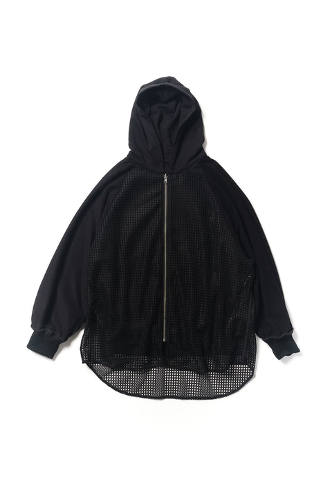LAYERED ZIP HOODIE