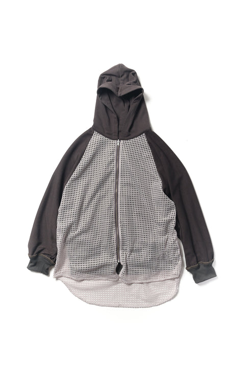 LAYERED ZIP HOODIE