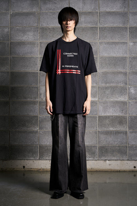 GRAPHIC T-SHIRT"CONNECTED IN FRAGMENTS"