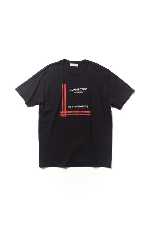 GRAPHIC T-SHIRT"CONNECTED IN FRAGMENTS"