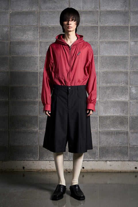 CROSS CUT WIDE SHORT PANTS