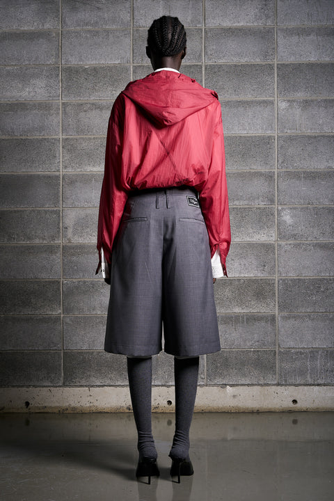 CROSS CUT WIDE SHORT PANTS