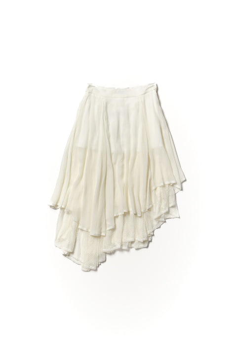 DRAPE LAYERED SKIRT