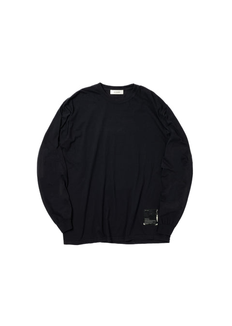 DYED BASIC PLAIN LONG SLEEVE T-SHIRT