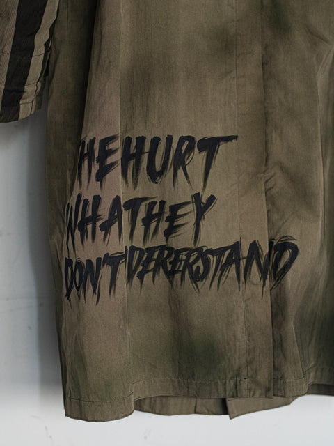 WIZZARD X CYbERdYNE MOD'S COAT "ALIEN BOY"