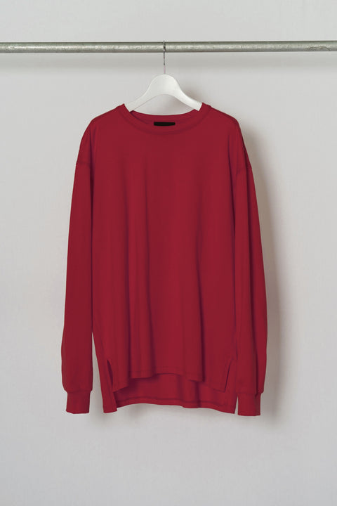 BASIC PLAIN L/S T-SHIRT