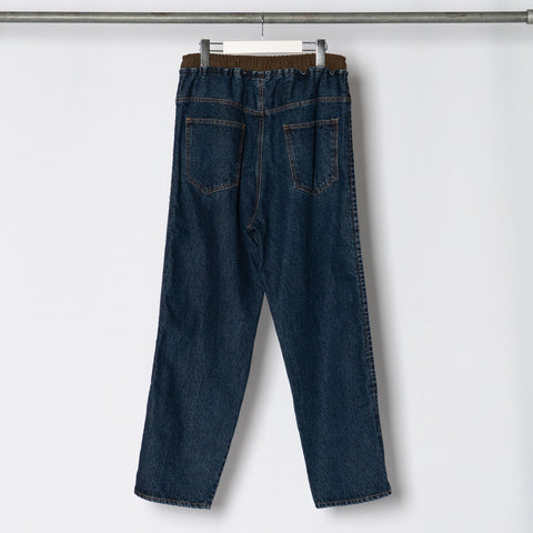 WASHED DOCKING DENIM PANTS