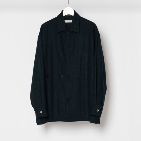 BAG POCKET WOOL TWEED SHIRTS