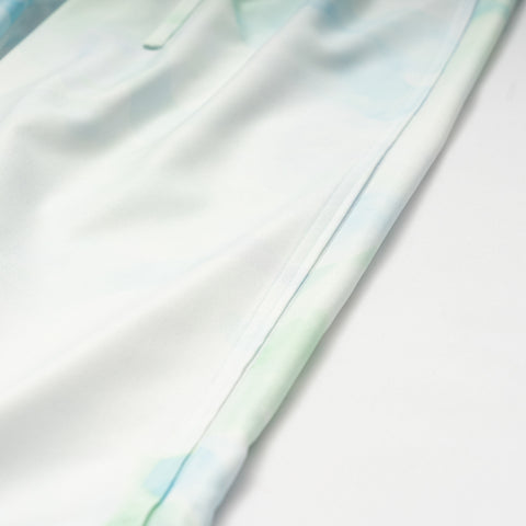 PRINT WIDE EASY TROUSER
