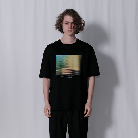 WIZZARD x Yosuke Torii  GRAPHIC T-SHIRT “EVERYTHING IS MORE COMPLICATED THAN VISIBLE”