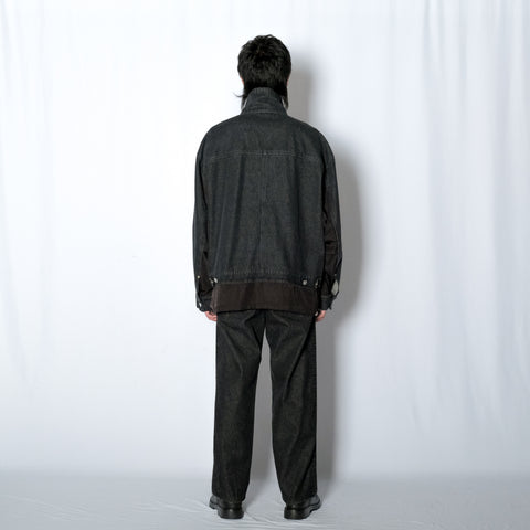 WASHED DOCKING DENIM PANTS