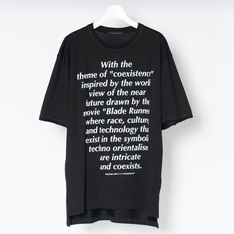 GRAPHIC T-SHIRT"SLOGAN"