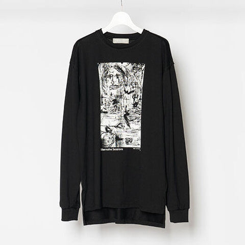 GRAPHIC LONG T-SHIRTS "NEW PAINTING"
