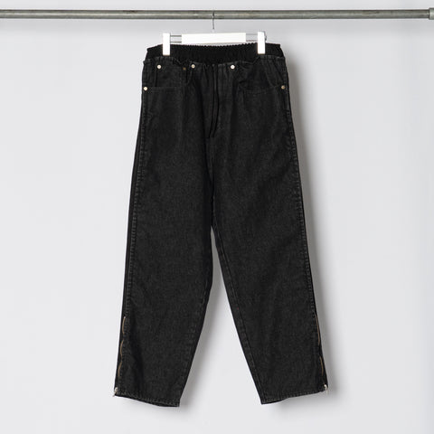 WASHED DOCKING DENIM PANTS