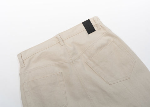 THREE DIMENSIONAL DENIM PANTS