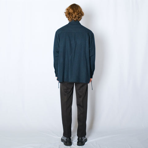 BAG POCKET WOOL TWEED SHIRTS