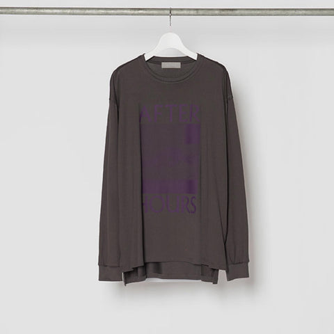 GRAPHIC LONG SLEEVE T-SHIRT "CAT"