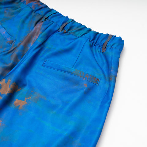 PRINT WIDE EASY TROUSER