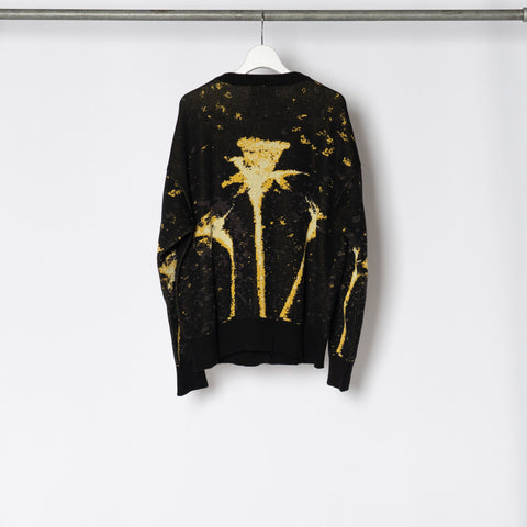 JACQUARD KNIT CARDIGAN