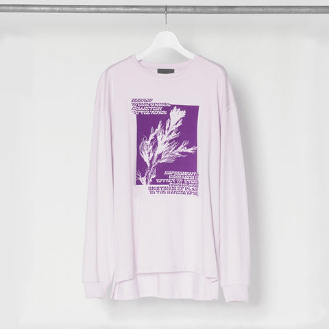 GRAPHIC LONG SLEEVE T-SHIRT "PLANT"