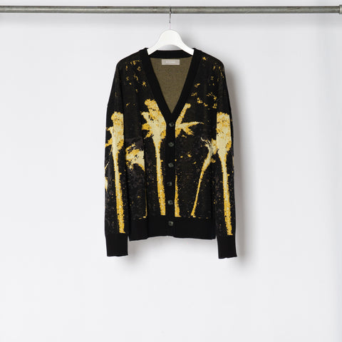 JACQUARD KNIT CARDIGAN