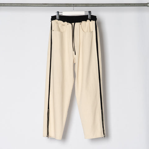 WASHED DOCKING DENIM PANTS