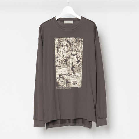 GRAPHIC LONG T-SHIRTS "NEW PAINTING"