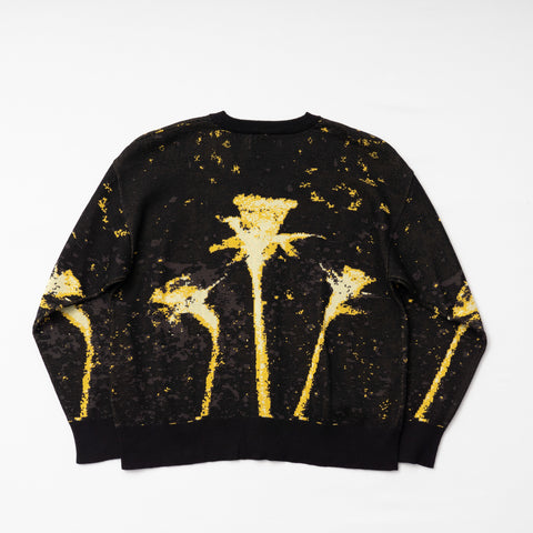 JACQUARD KNIT CARDIGAN