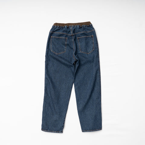 WASHED DOCKING DENIM PANTS