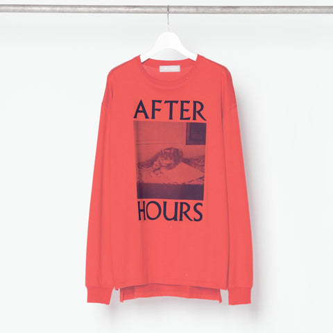 GRAPHIC LONG SLEEVE T-SHIRT "CAT"