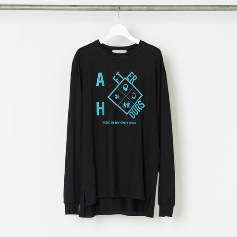 GRAPHIC LONG SLEEVE T-SHIRT"AFTER HOURS"