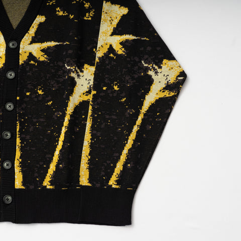 JACQUARD KNIT CARDIGAN