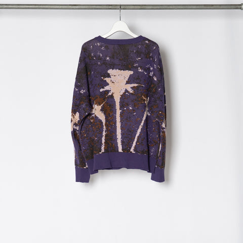 JACQUARD KNIT CARDIGAN