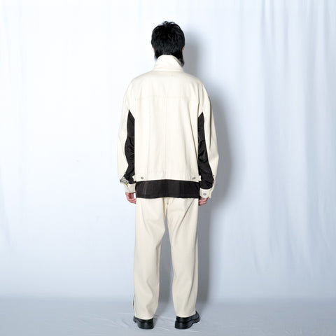 WASHED DOCKING DENIM PANTS