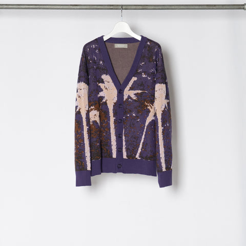 JACQUARD KNIT CARDIGAN