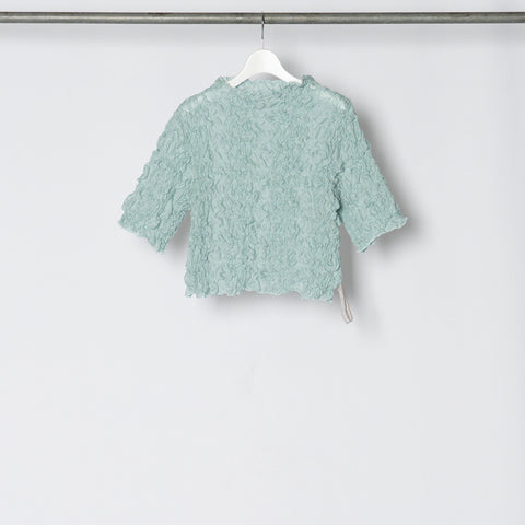 EMBROIDERY SHIRRING FAB TOP