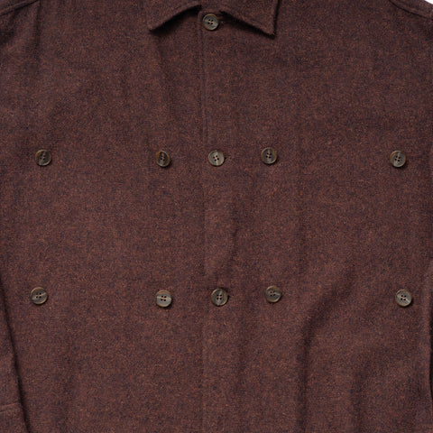 BAG POCKET WOOL TWEED SHIRTS