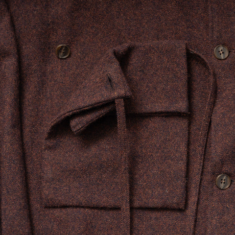 BAG POCKET WOOL TWEED SHIRTS