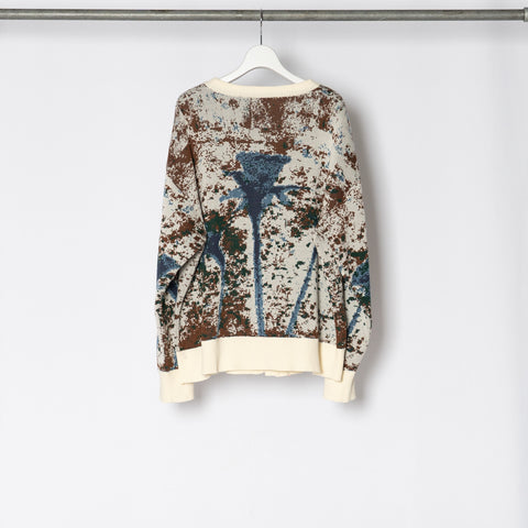 JACQUARD KNIT CARDIGAN