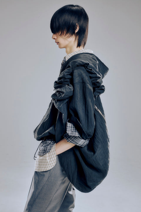 CRINKLED WAVE BAG