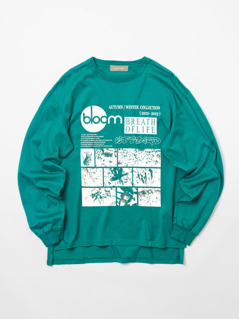GRAPHIC LONG SLEEVE T-SHIRT "BREATH OF LIFE"