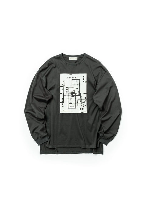 GRAPHIC LONG SLEEVE T-SHIRT "PIONEERS"