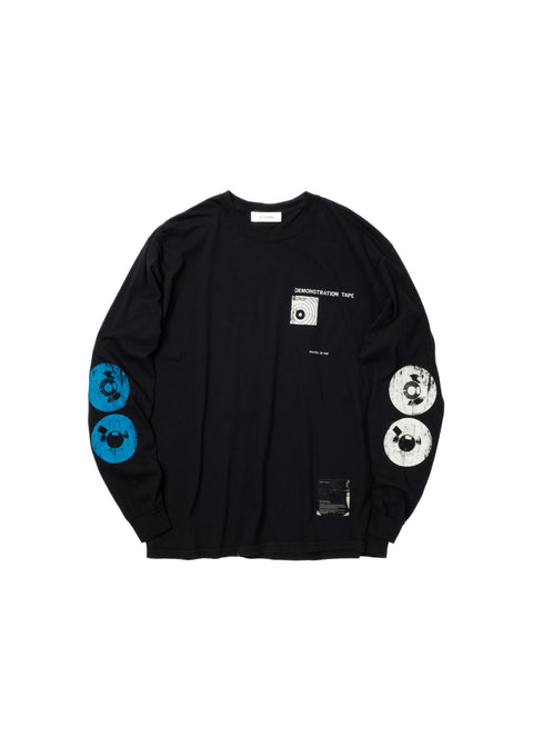 GRAPHIC LONG SLEEVE T-SHIRT "DEMO TAPE"