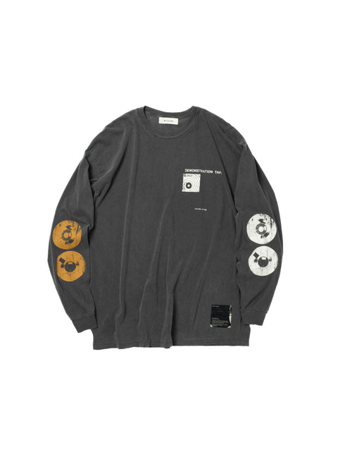GRAPHIC LONG SLEEVE T-SHIRT "DEMO TAPE"