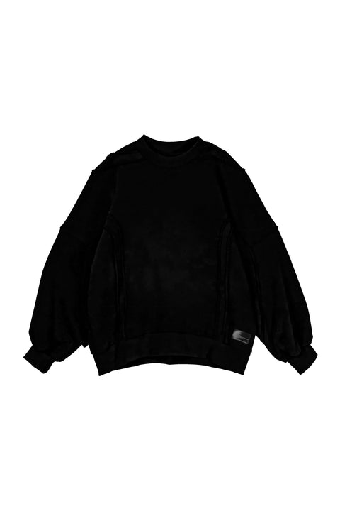 CUT OFF SWEAT SHIRT