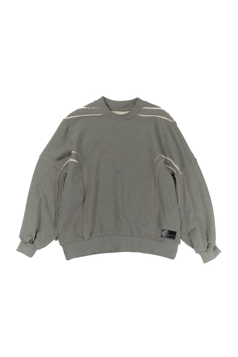 CUT OFF SWEAT SHIRT